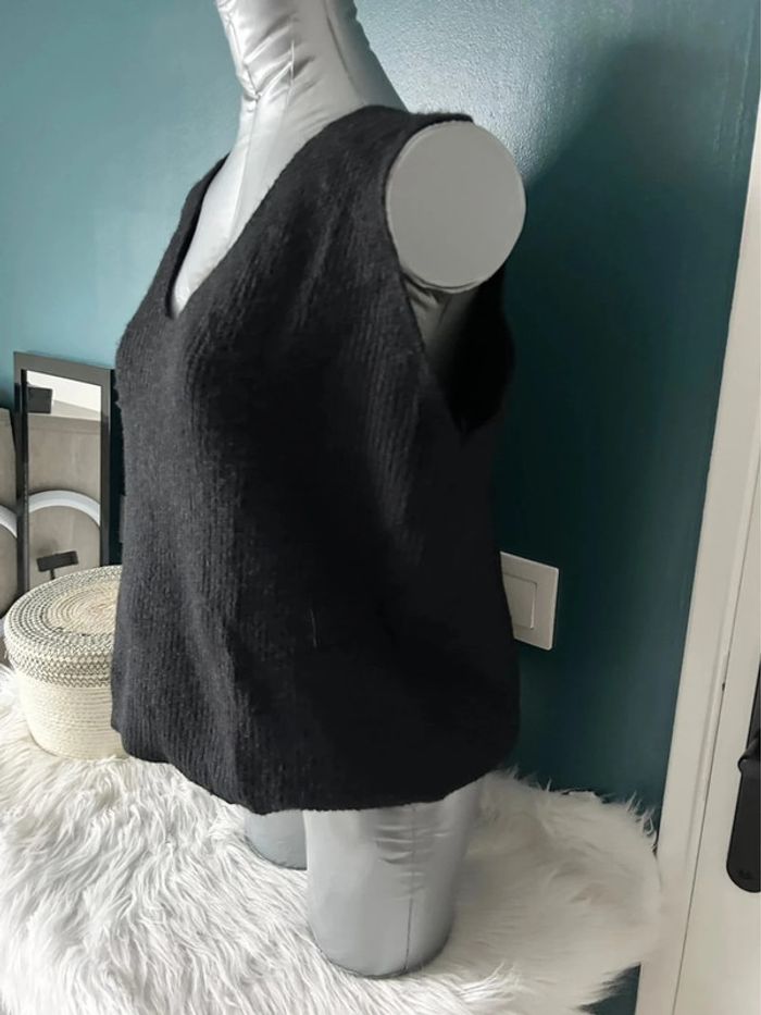 Pull sans manches maille - taille unique - photo numéro 3