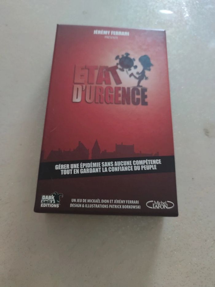Jeu état d'urgence