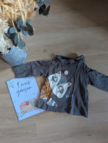 T-shirt manches longues 9 mois TEX
