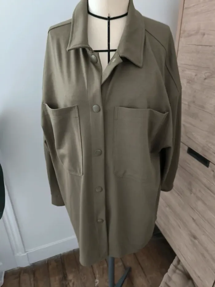 Veste kaki très loose