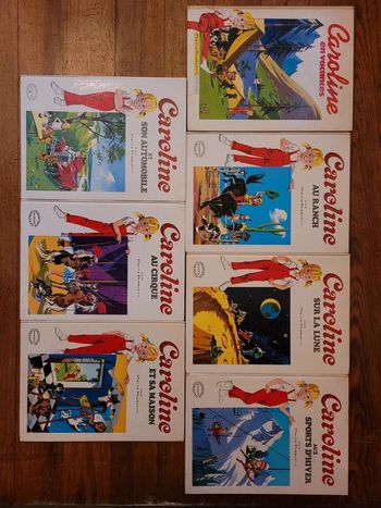 Lot de 7 livres Caroline Pierre Probst anciens Grands albums Hachette collection