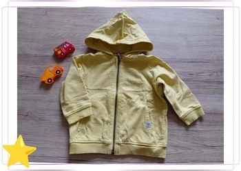 Gilet zippé jaune Gémo 18 mois
