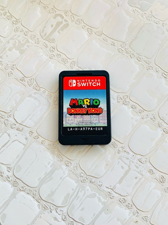 Jeu switch mario vs donkey kong