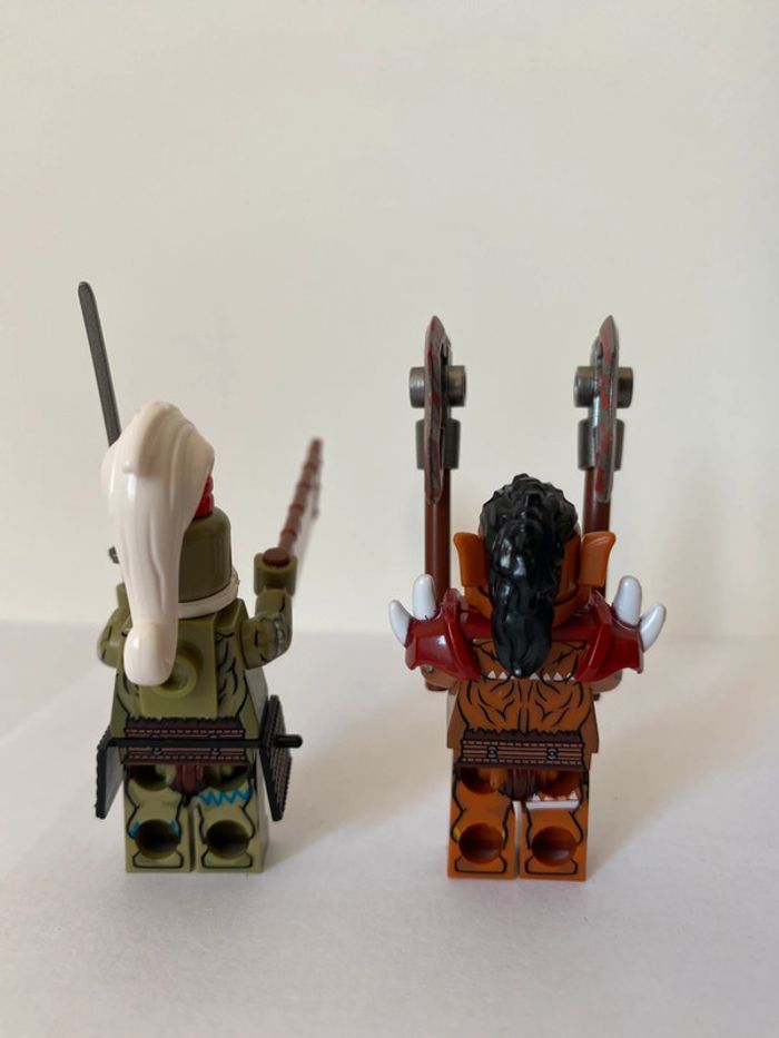 Figurine type lego 4 Orcs. World of Warcraft - photo numéro 4