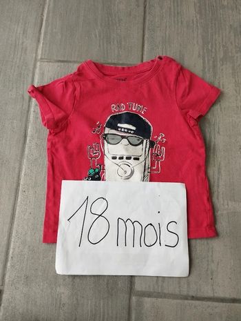 Lot n°325 T-shirt manches courtes Orchestra 18 mois