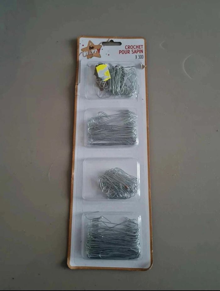Crochets pour sapin