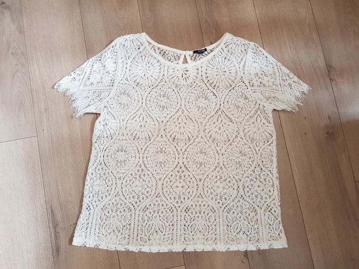 T-shirt dentelle