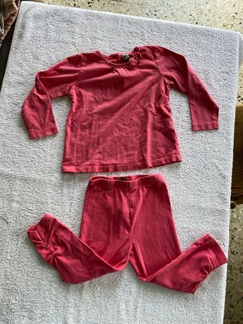 T24mois ensemble legging + haut ML
