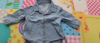 Chemise bébé garçon 1 mois