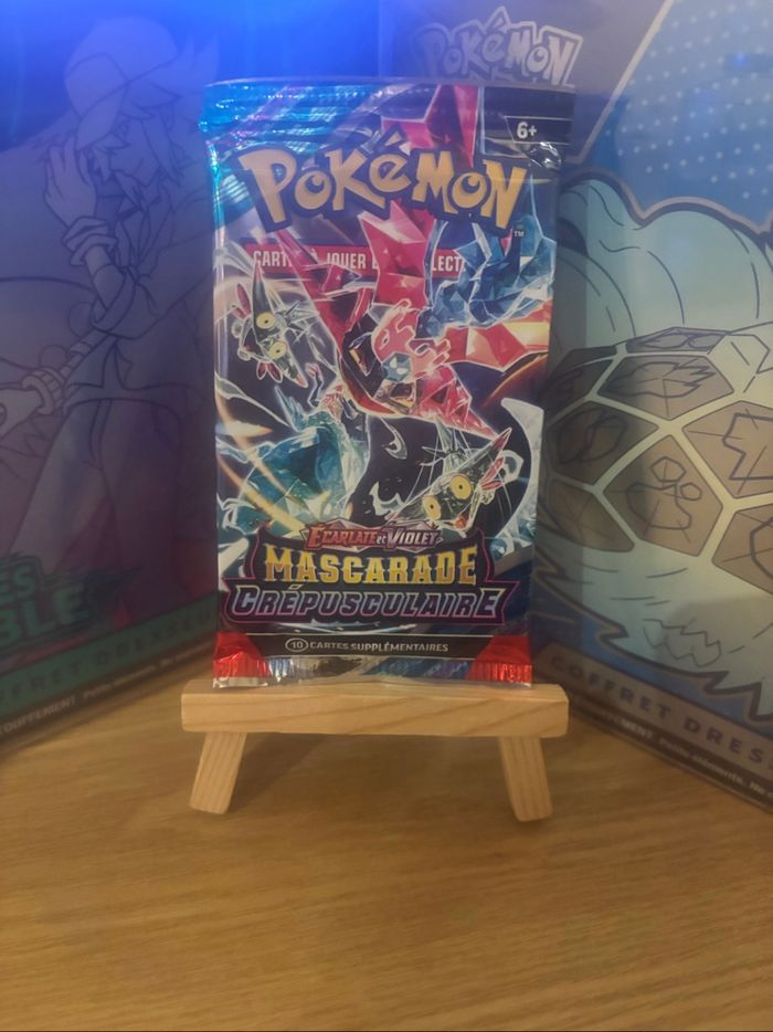 Booster Pokémon Mascarade Crépusculaire reconditionné