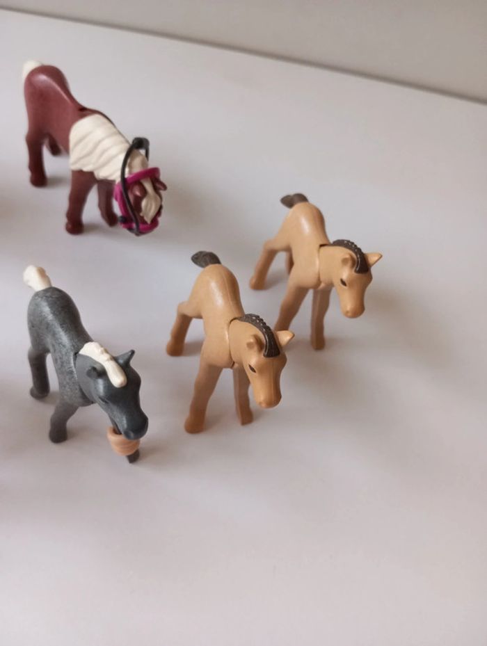 Playmobil lot poneys - photo numéro 4