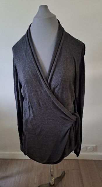 Gilet cache cœur gris Damart L