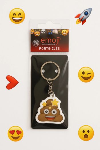 🔑 Porte-clés officiel Emoji 💩