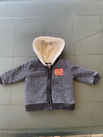 Veste chaude garçon 9 mois