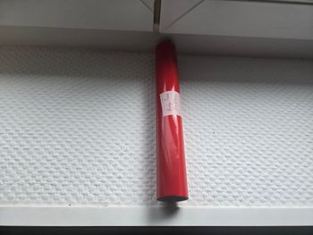 film adhesif permanent rouge foncé pour machine de découpe