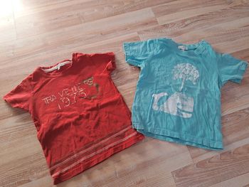 Lot de 2 T-shirt manches courtes In extenso 94 cm