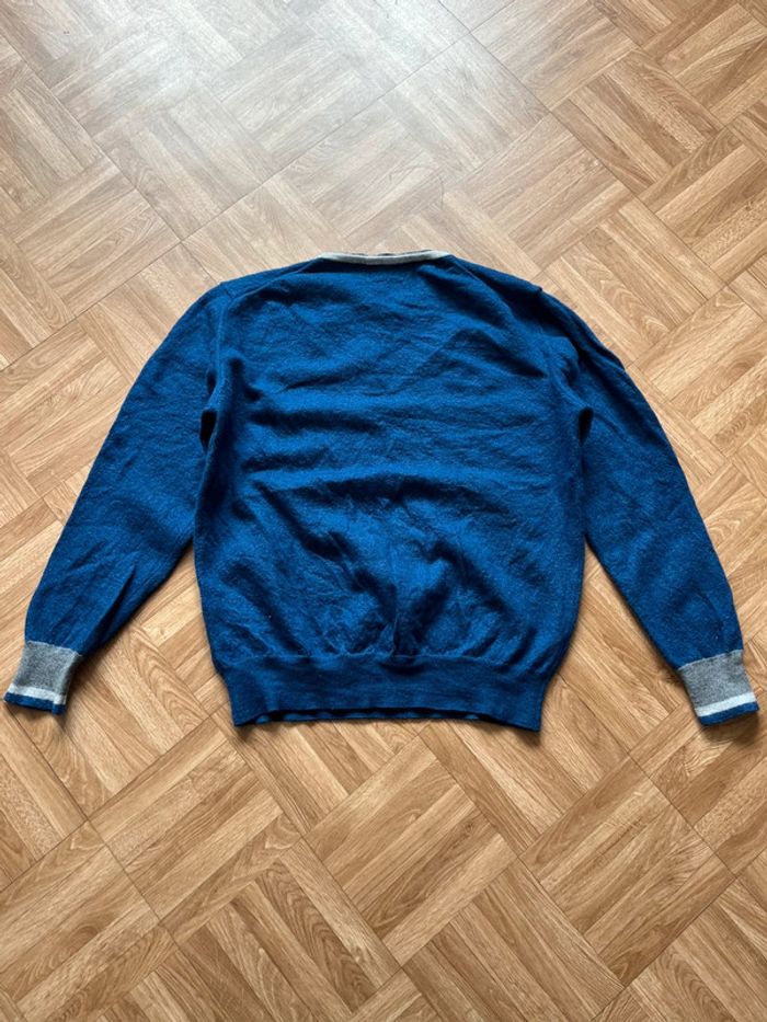 Pull 100% en laine bleu marine Etiqueta Negra (NEUF) - photo numéro 6
