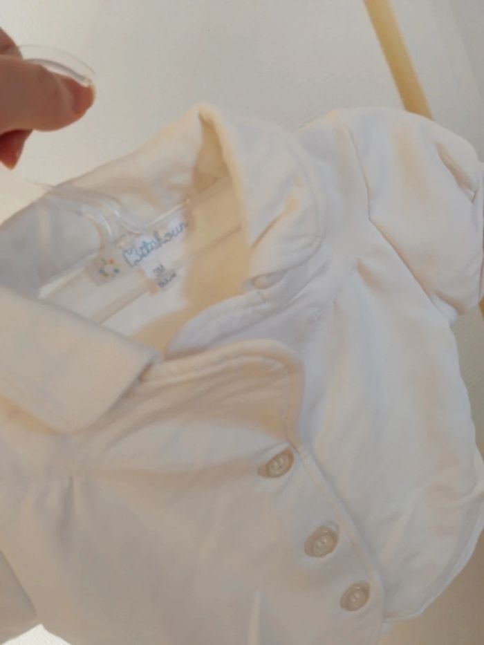 Gilets sans manches neuf fille 3mois - photo numéro 2