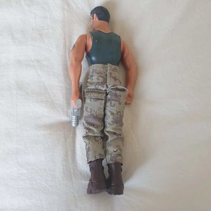 figurine, jouet action man, avec rollers, et harpon, en très bon état, collection, vintage - photo numéro 2