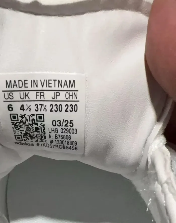 adidas Samba OG Cloud White Core Black taille 37 - photo numéro 7