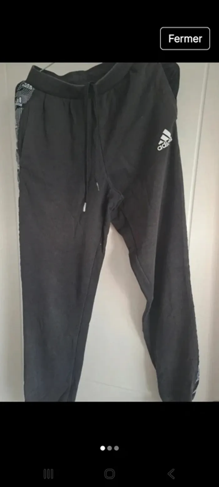 Pantalon jogging femme Adidas XS