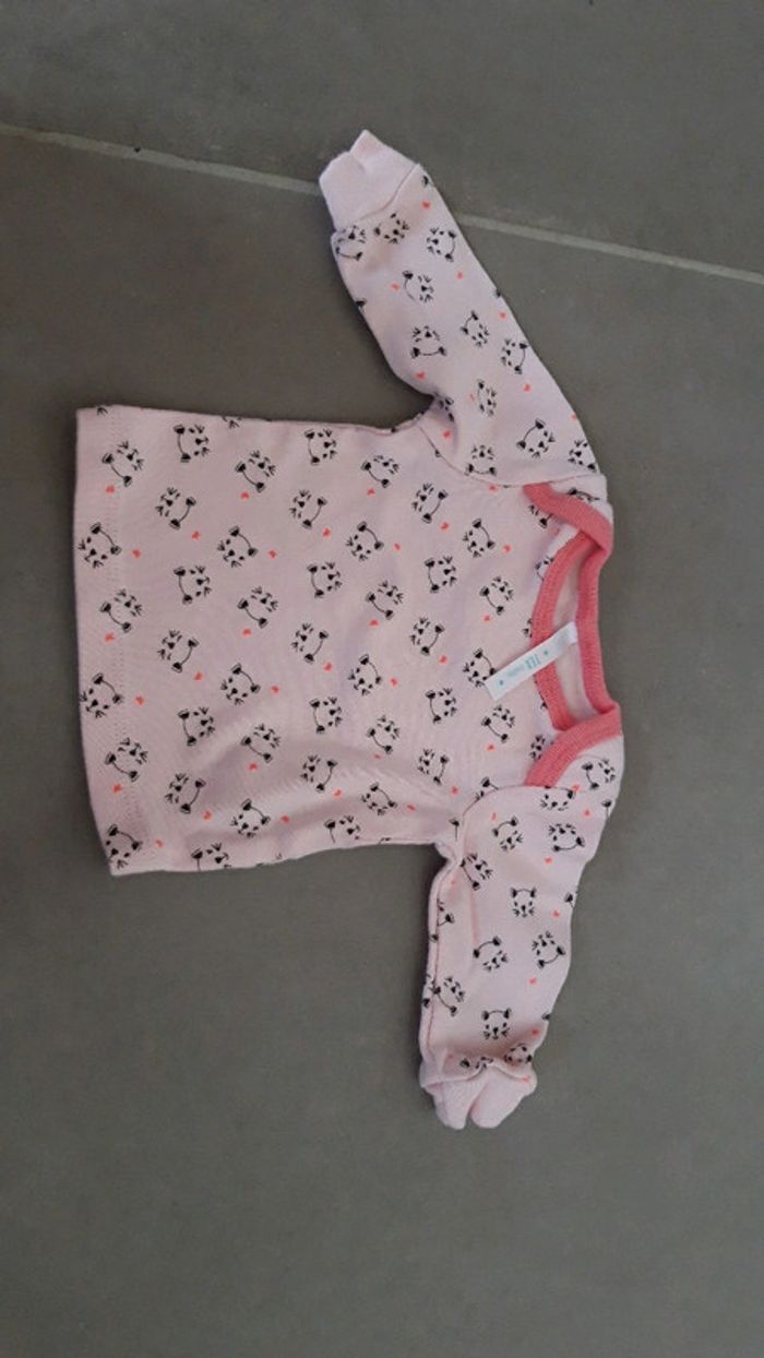 Pyjama/ensemble bébé fille 0-1 mois - photo numéro 4