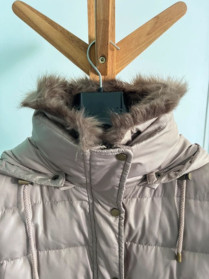 Doudoune Caroll beige - photo numéro 6