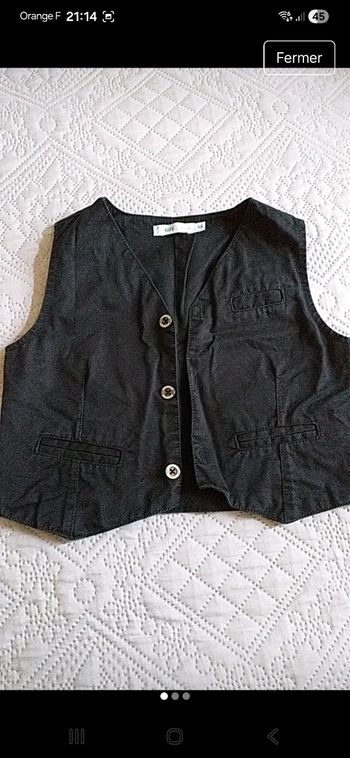 Gilet garçon 👦 Gemo 4 ans