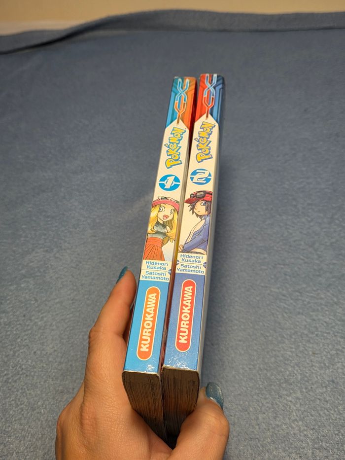 Lots de 2 Mangas XY Pokémon 1 et 2 - photo numéro 3