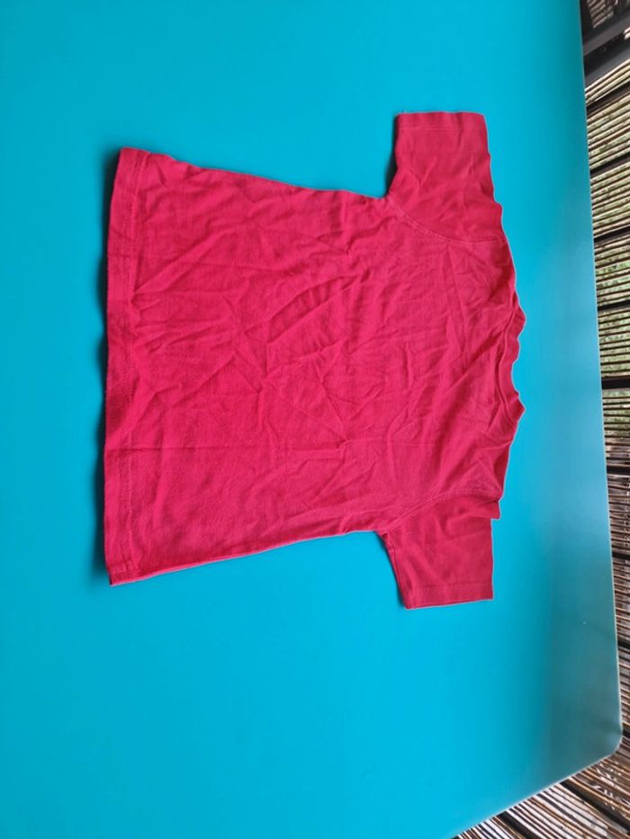 T shirt rouge garçon _ taille 6 ans - photo numéro 3