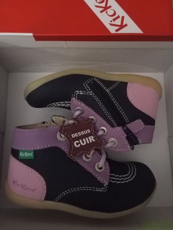 kickers neuves pour fille en taille 23