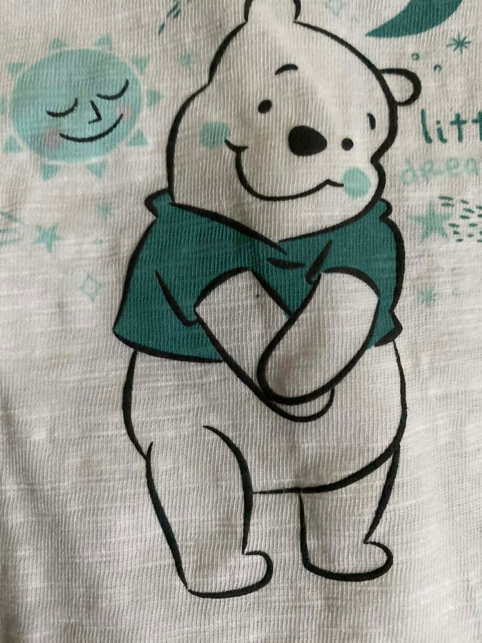 Ensemble 3 pièces Winnie l'ourson disney orchestra 6 mois - photo numéro 2