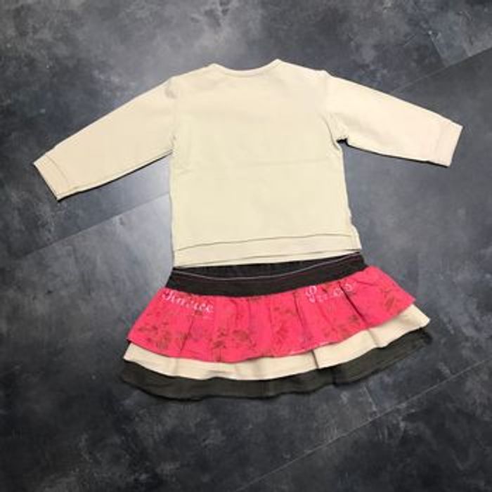 Ensemble t-shirt et jupe baroque 6 mois Alphabet - photo numéro 4