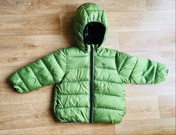 Doudoune verte très bon état 92 cm