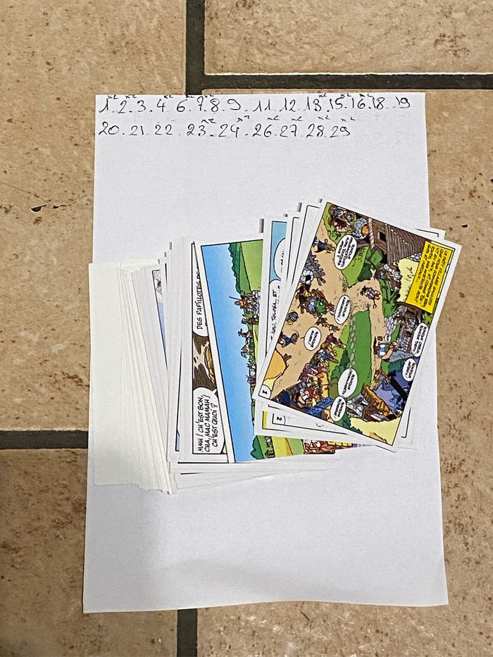 Cartes Asterix imbattable - photo numéro 2