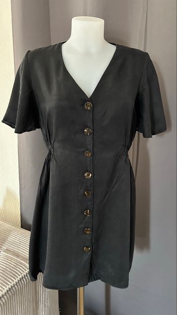 Robe courte noire Zara  L
