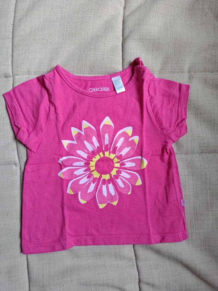 T shirt fleur