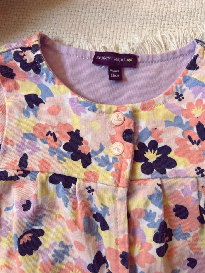 Gilet fleur sergent major multicolore 86 - photo numéro 4