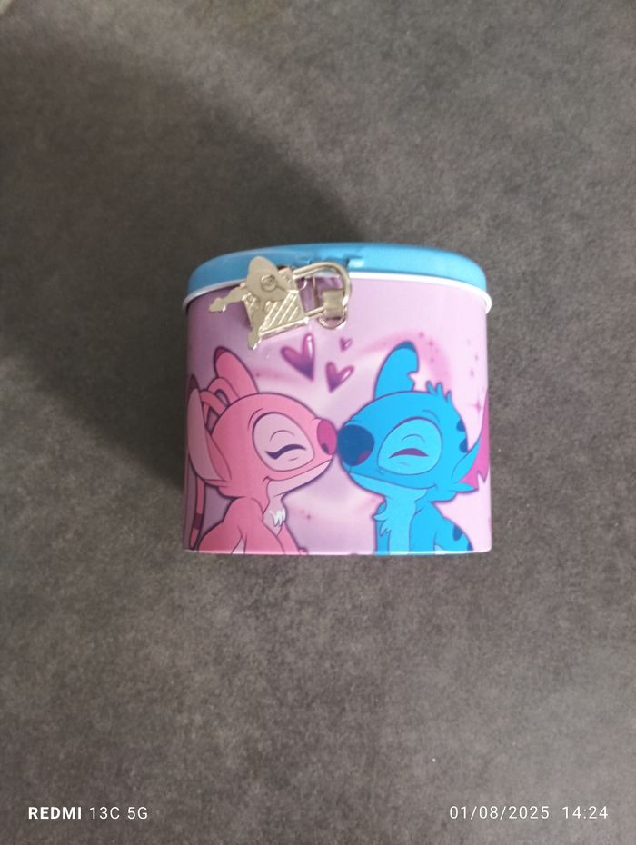 Tirelire Stitch en métal - photo numéro 5