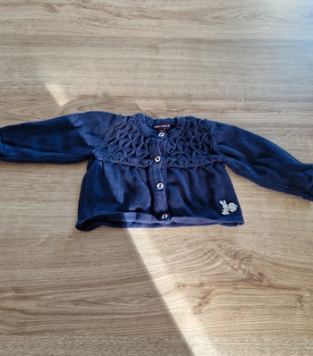 Gilet en maille travaillée - Sergent Major - 3 mois