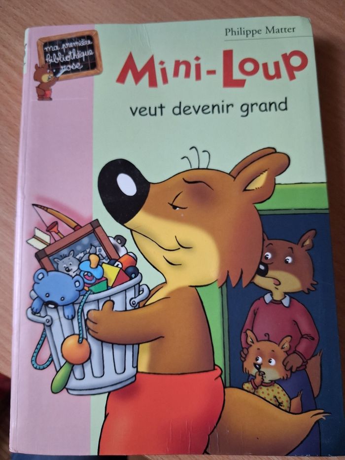 Mini loup veut devenir grand