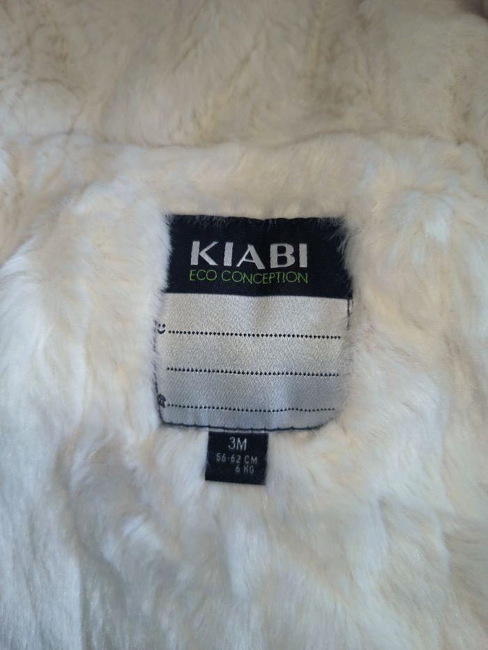 Manteau fourré gris - photo numéro 3