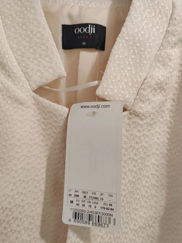 Blazer crème taille M - photo numéro 6