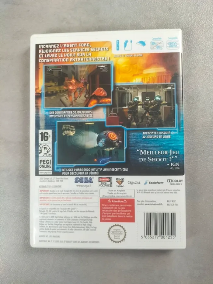 Jeu Wii – The Conduit - photo numéro 2