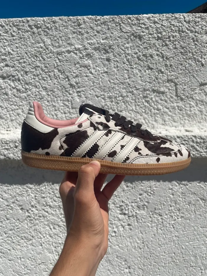 Adidas Samba OG motif Cow Print - photo numéro 2
