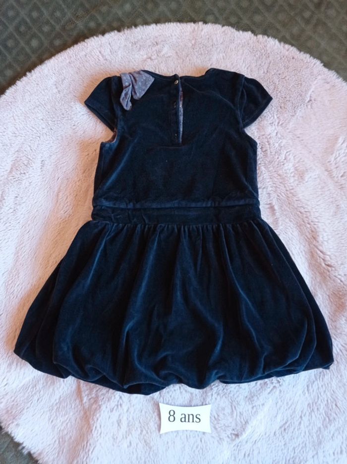 Robe boule velours noir 8 ans - photo numéro 2