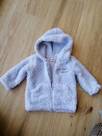 Veste mixte molletonnée toute douce 3 pommes en très bon état