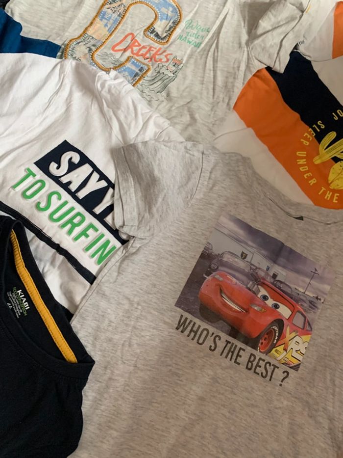 9 T-shirts 1 polo 4ans - photo numéro 6