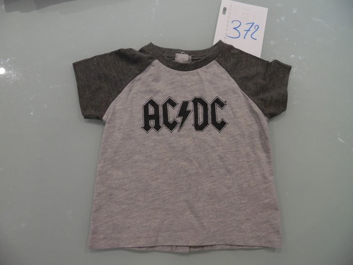 t-shirt manche court 12 mois AD DC gris