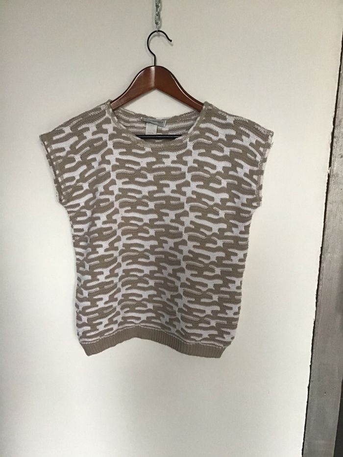 Pull sans manche 75% coton 🇫🇷Jean Richter Paris - photo numéro 6